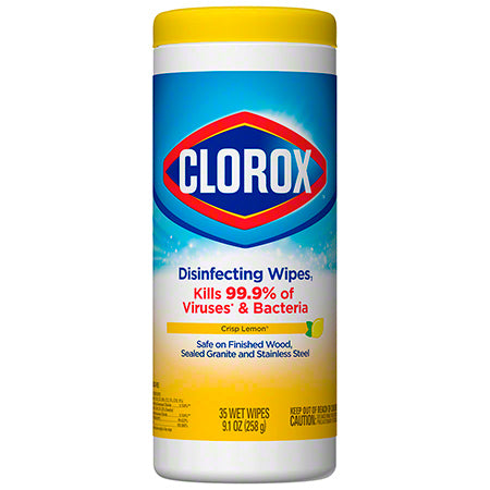 Clorox Disinfecting Wipes Lemon Fresh -35ct/12pk
