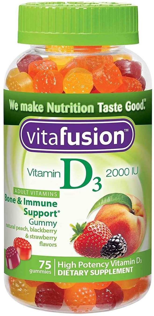 Vitafusion Vitamin D - 75ct/12pk