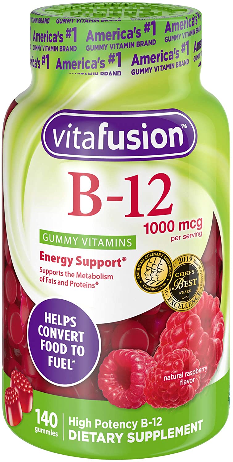 Vitafusion B12 1000mcg - 140ct/12pk