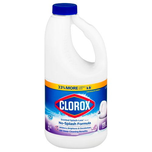 Clorox Bleach Liquid Lavender Concentrated  - 40oz/6pk