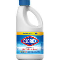 Clorox Bleach Liquid Regular Concentrated - 43oz/6pk