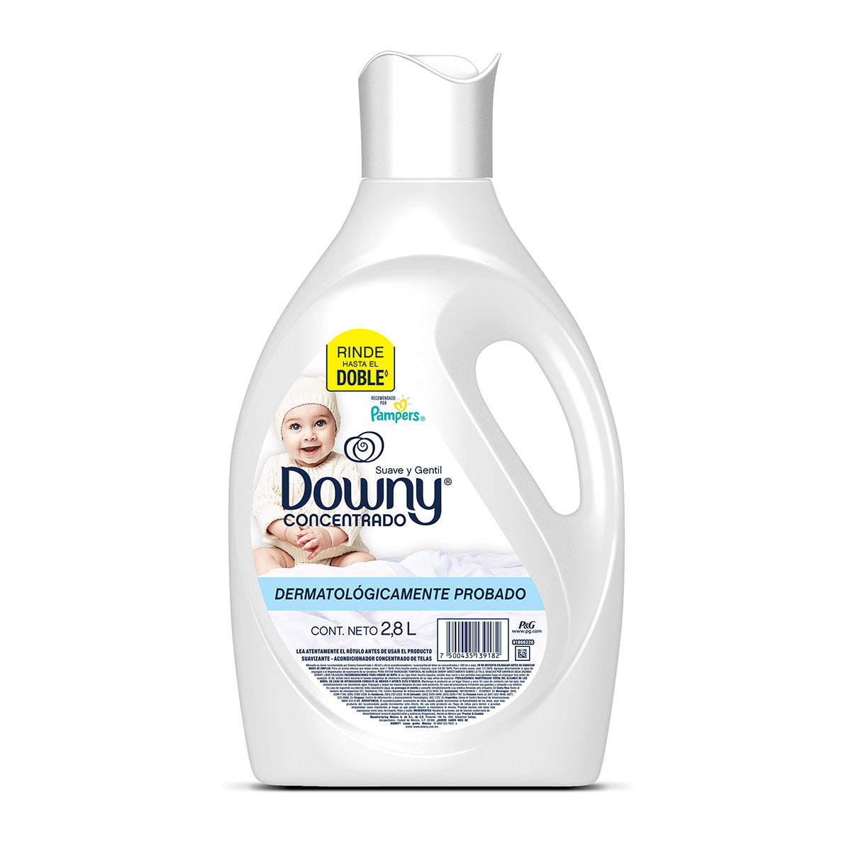 Downy Fabric Softener Soft & Gentle (White) - 2.8L/6pk