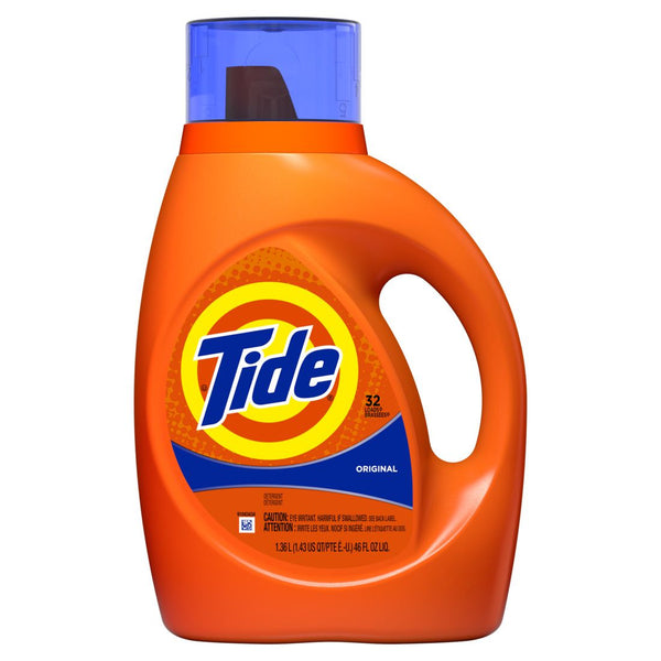 Tide Liquid 2x Original Laundry Detergent - 46oz/6pk
