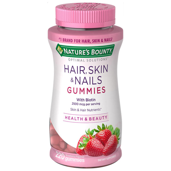 Nature's Bounty Hair, Skin & Nails Gummies - 220ct/1pk