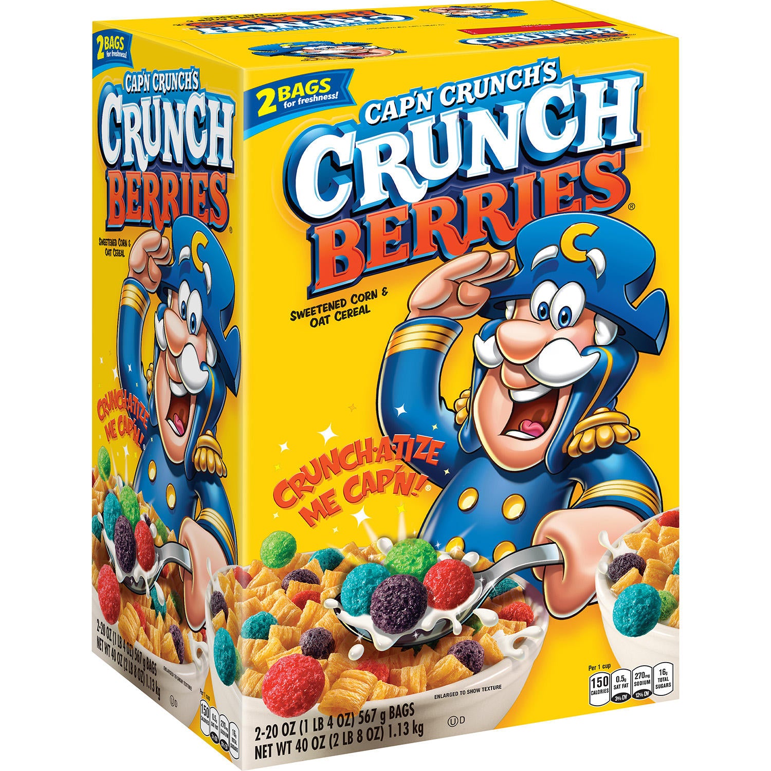 Cap'n Crunch's Crunch Berries Cereal - 40oz/1pk