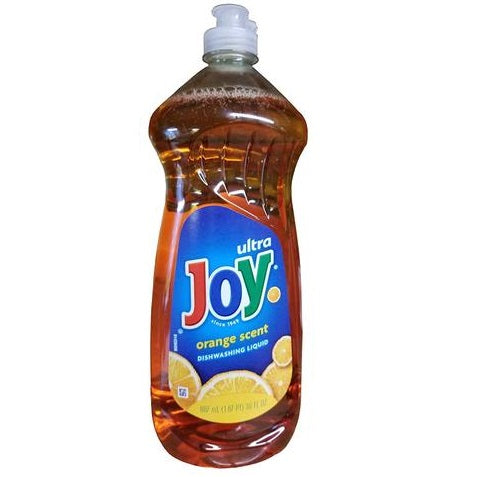 Joy Ultra Dishwashing Liquid, Orange - 30oz/10pk