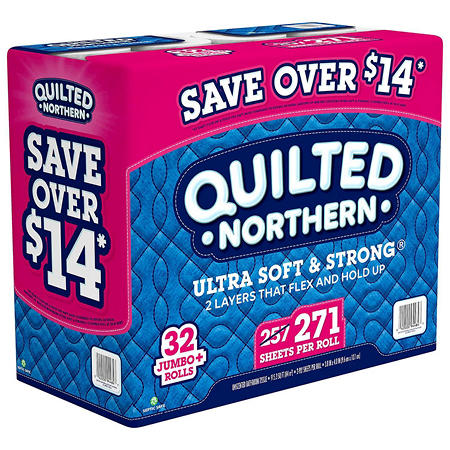 Quilted Northern Ultra Soft & Strong Toilet Paper - 271ct/32pk