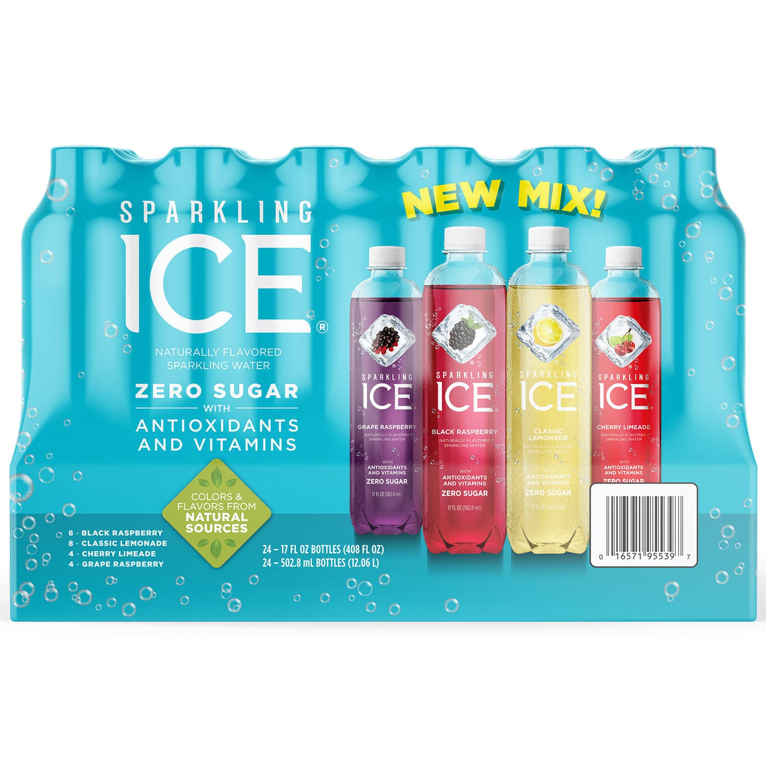 Sparkling Ice Very Berry Variety Pack - 17oz/24pk