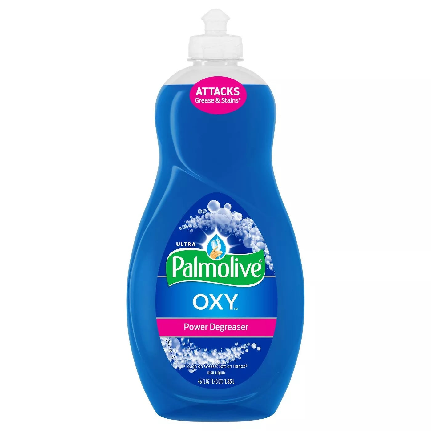 Palmolive Ultra Dish Liquid Oxy Power Degreaser 46oz/6pk