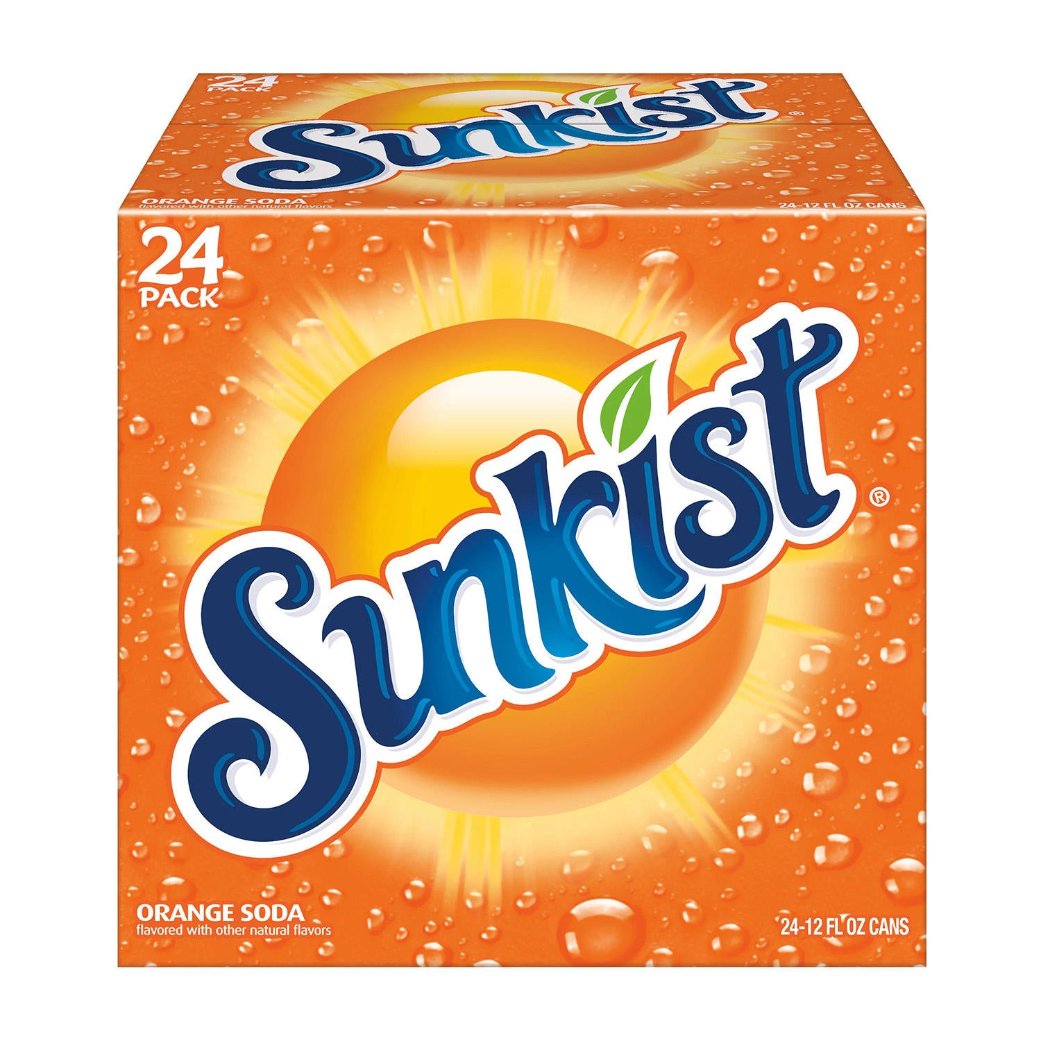 Sunkist Orange Soda - 12oz/24pk