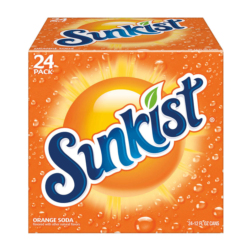 Sunkist Orange Soda - 12oz/24pk