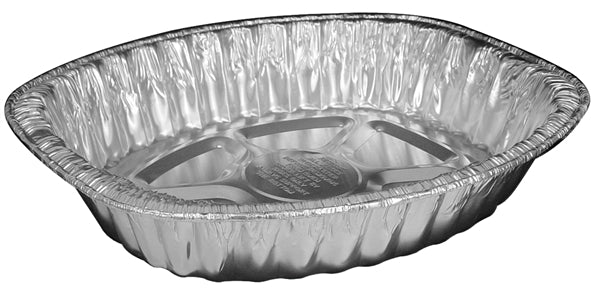 Aluminum Oval Roaster Pan - 50ct