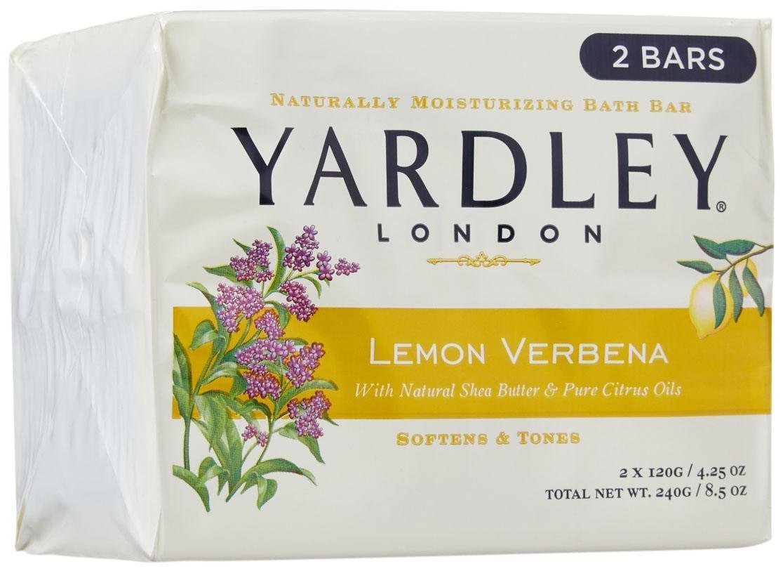 Yardley Lemon Verbena with Shea Butter & Pure Citrus Bar Soap - 4.0oz/12x2pk/24pcs