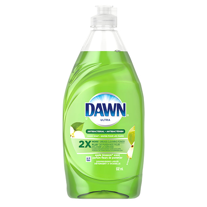 Dawn Antibacterial Ultra Dish Liquid Apple Blossom - 18oz/10pk