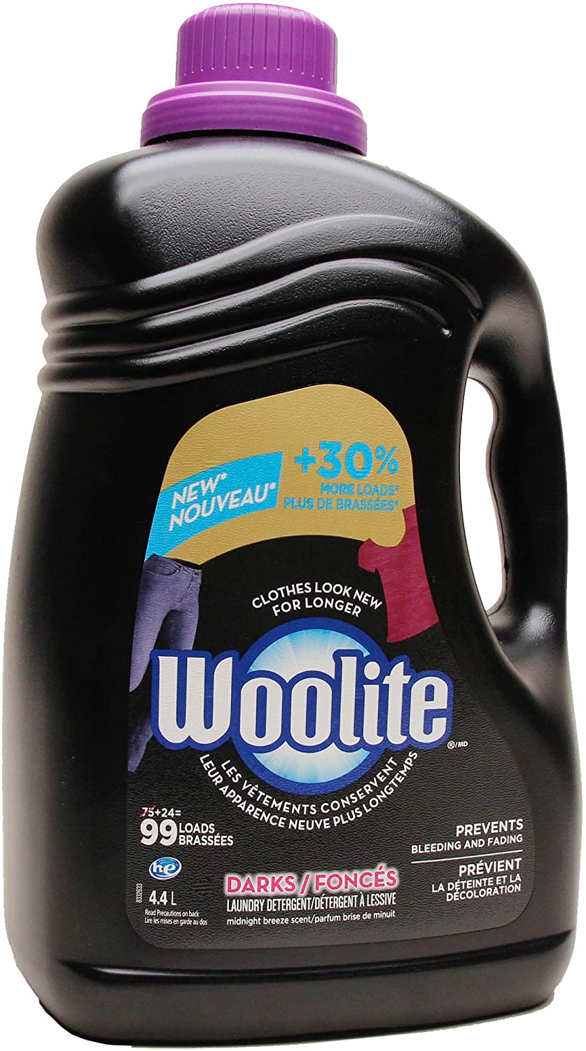 Woolite Dark Laundry Detergent 99 Loads - 150oz/4.4L/4pk