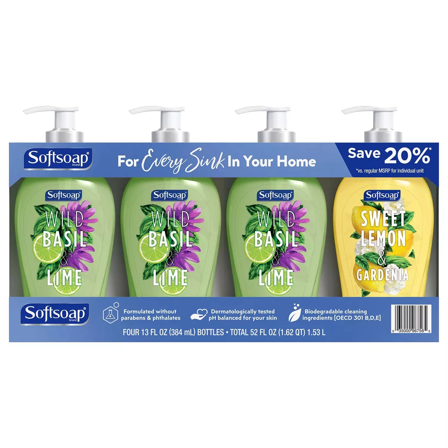 Softsoap Liquid Hand Soap Decor Variety Pack - 13oz/4pk