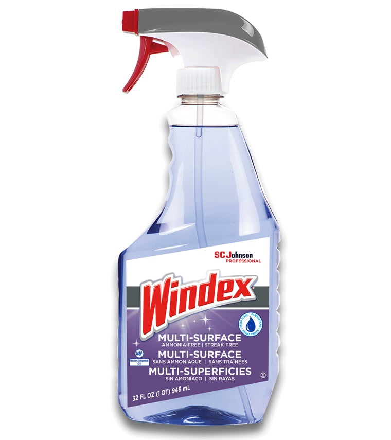 Windex Multi-Surface Ammonia-Free Streak-Free Trigger - 32oz/8pk