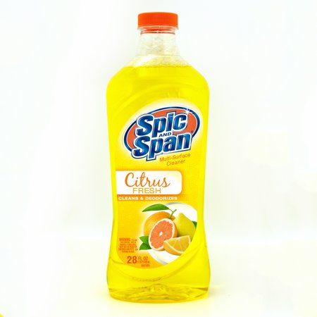 Spic and Span Multi-Surface & Floor Cleaner Citrus Fresh - 28oz/12pk
