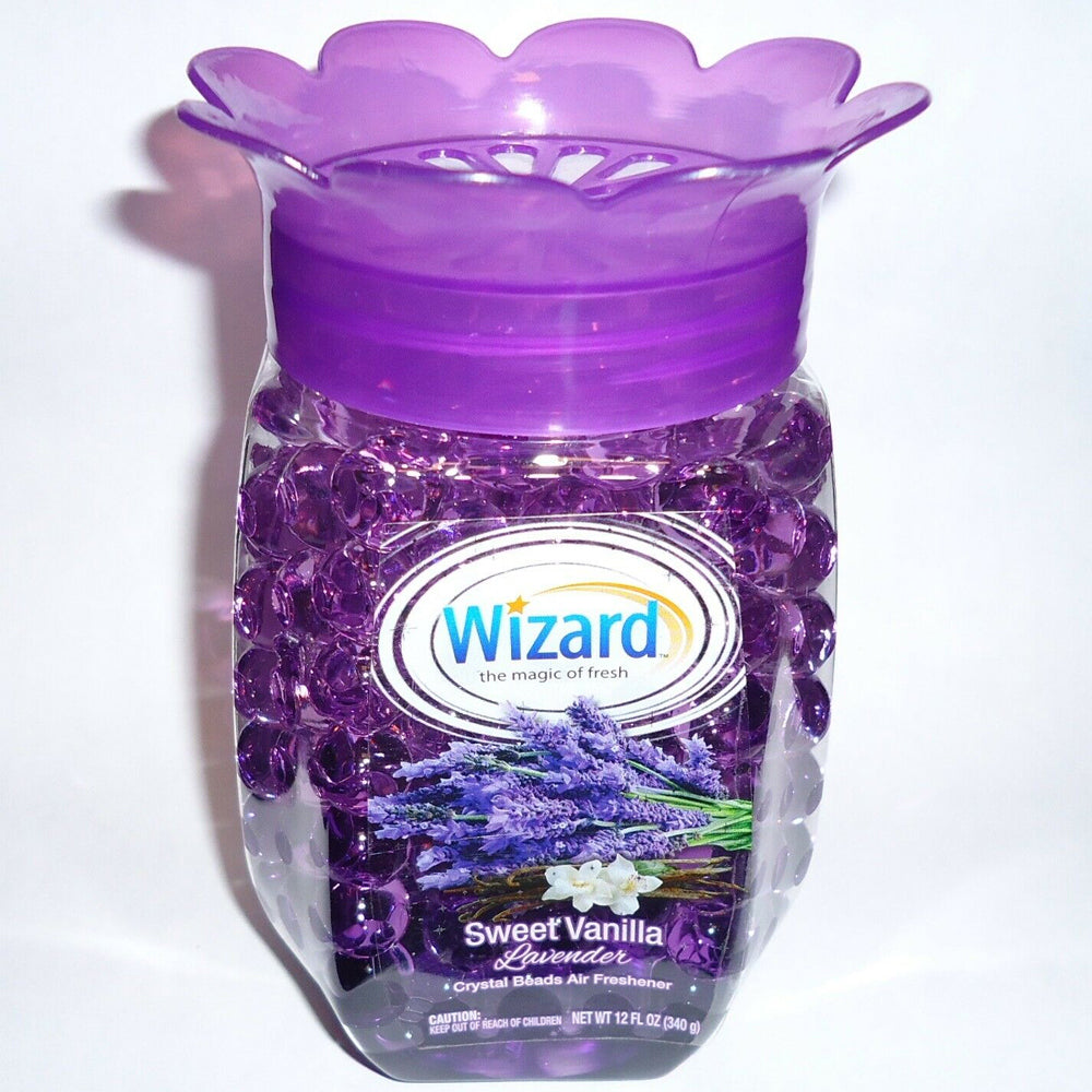 Wizard Crystal Beads, Sweet Vanilla Lavender - 12oz/12pk