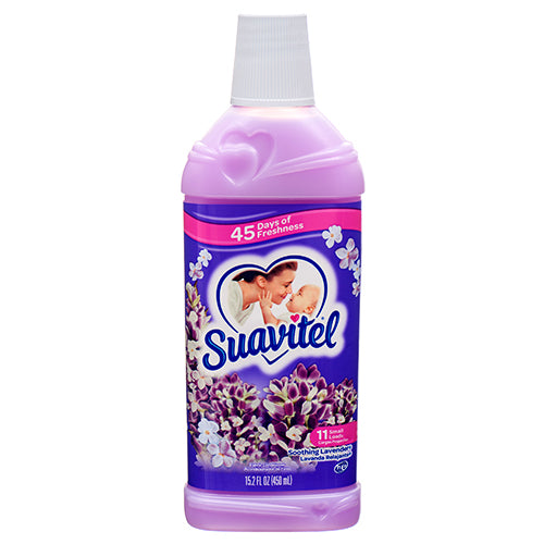 Suavitel Liquid Fabric Softener Lavender - 15.2oz/12pk