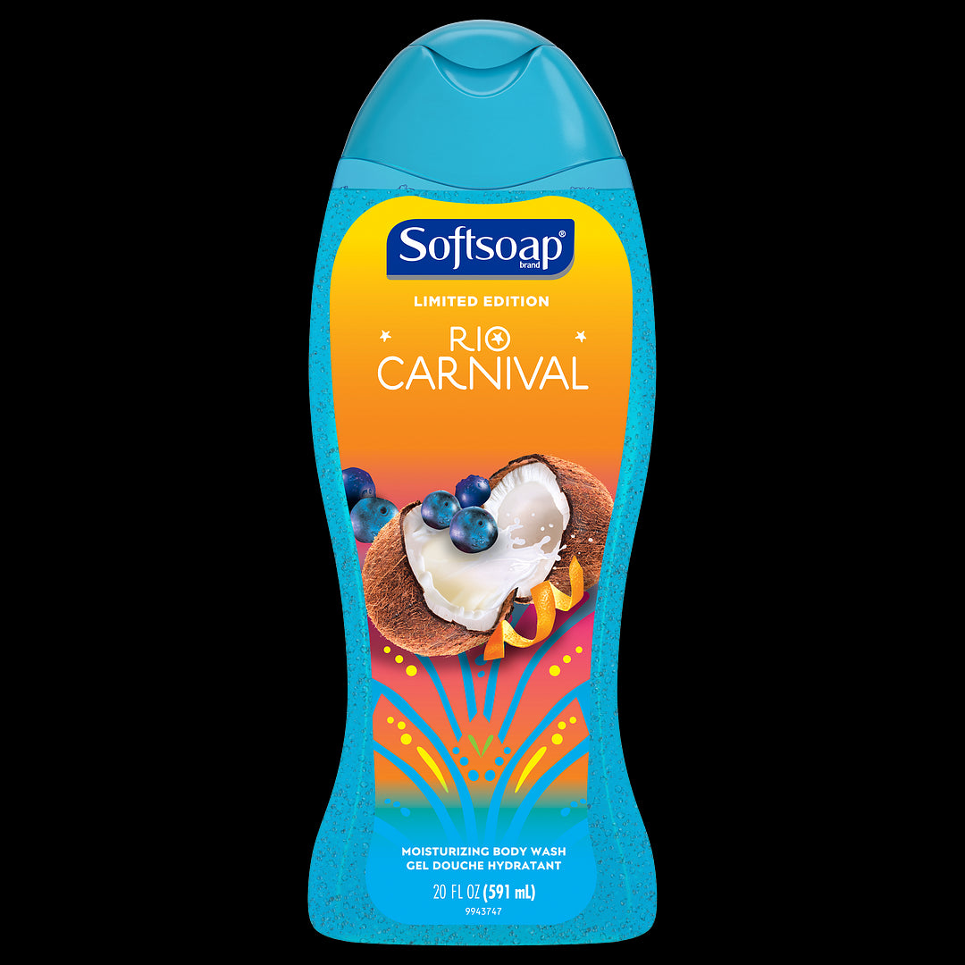 SoftSoap Limited Edition Moisturizing Body Wash Rio Carnival - 20oz/4pk