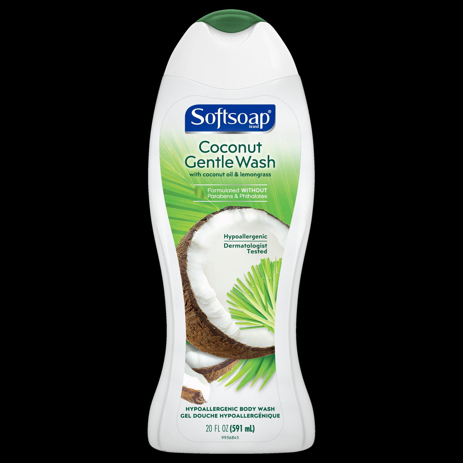 SoftSoap Gentle Body Wash Coconut w/ Lemongrass - 20oz/4pk