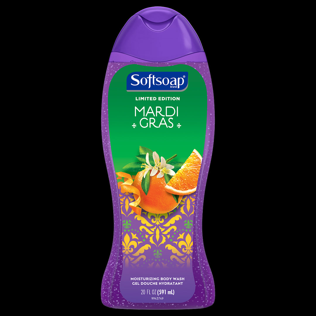 SoftSoap Limited Edition Moisturizing Body Wash Mardi Gras - 20oz/4pk