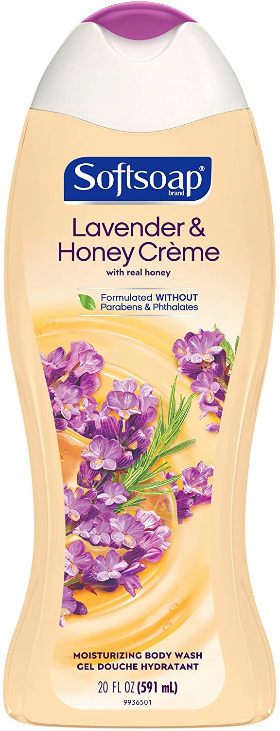 SoftSoap Moisturizing Body Wash Lavender & Honey Creme - 20oz/4pk