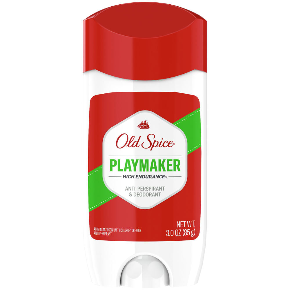 Old Spice Endurance Invisible Playmaker Solid Anti-Per Deodorant - 3oz/12pk