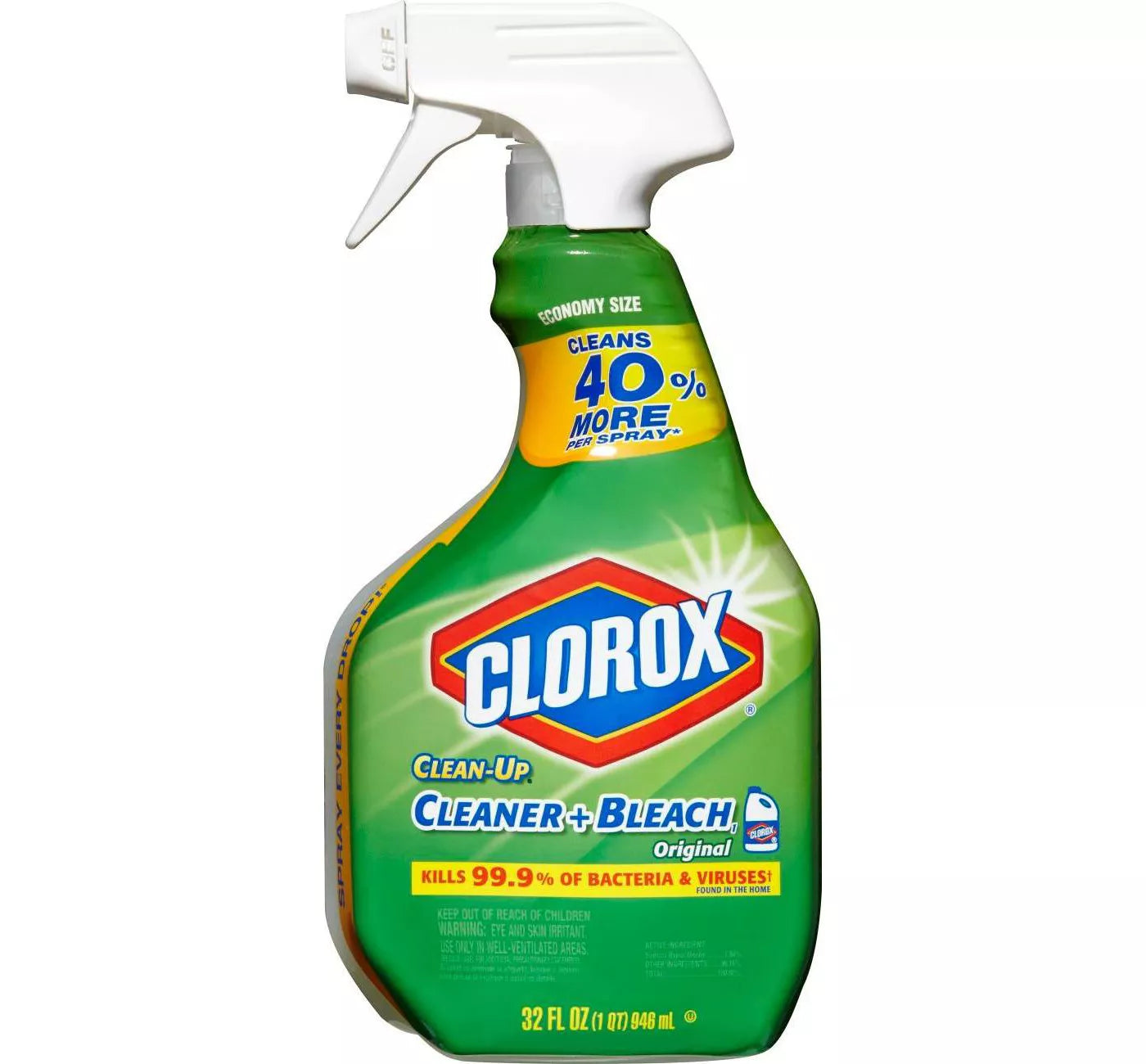 Clorox Clean-Up Cleaner + Bleach Spray Original - 32oz/9pk