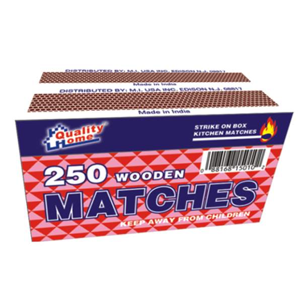Matches 2 Pack - 250ct/48pk