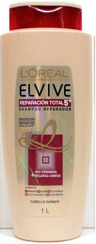 LOREAL Elvive Shampoo Reparacion Total 5 - 33.8oz/6pk
