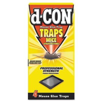 d-CON Mouse Glue Traps - 4ct/12pk