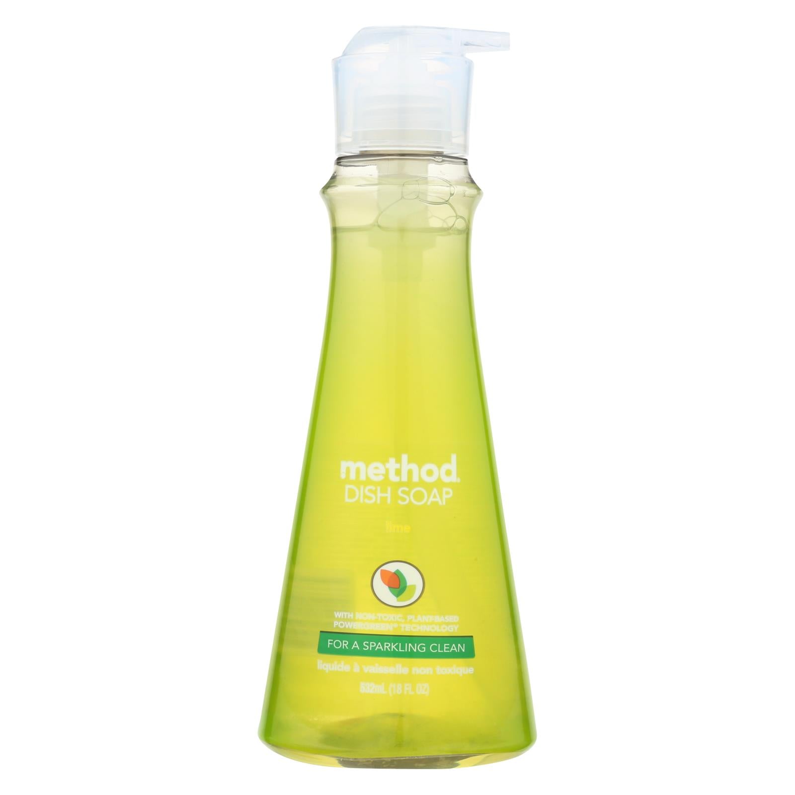 Method Dish Soap Pump Lime - 18oz/6pk