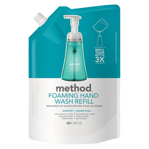 Method Foaming Hand Wash Refill Waterfall - 28oz/6pk