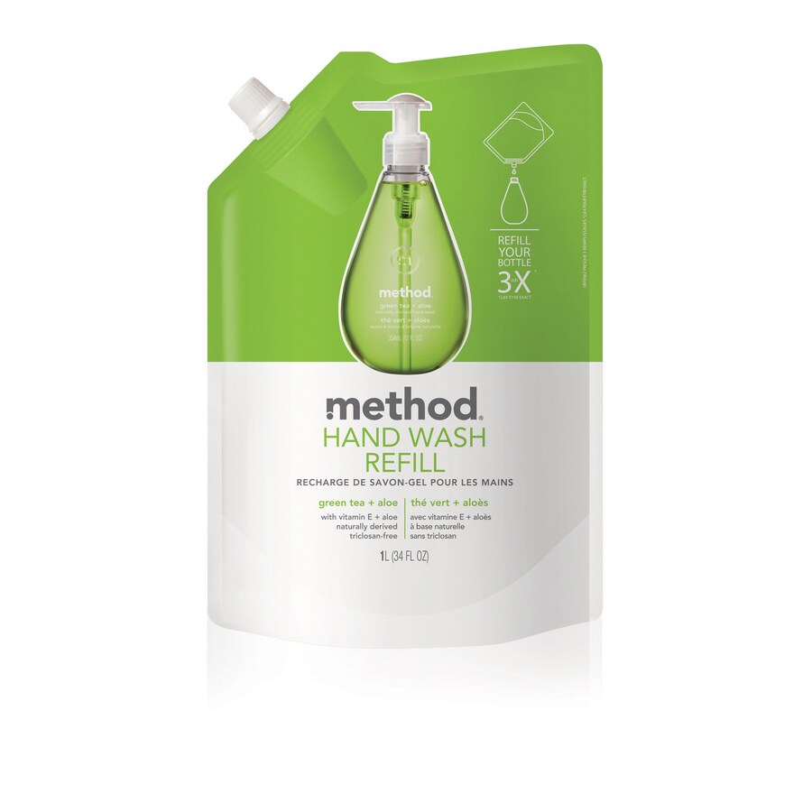 Method Gel Hand Wash Refill Green Tea & Aloe - 34oz/6pk