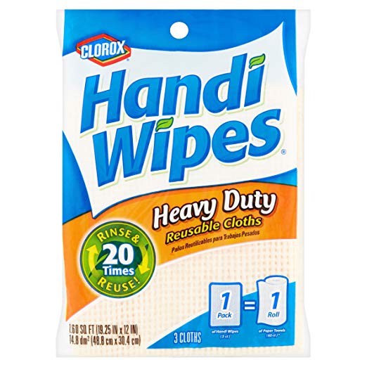 Clorox Handi Wipes Heavy Duty  Reusable Cloths - 3ct/12pk