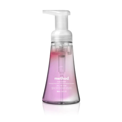 Method Foaming Hand Wash Rose Water -10oz/6pk