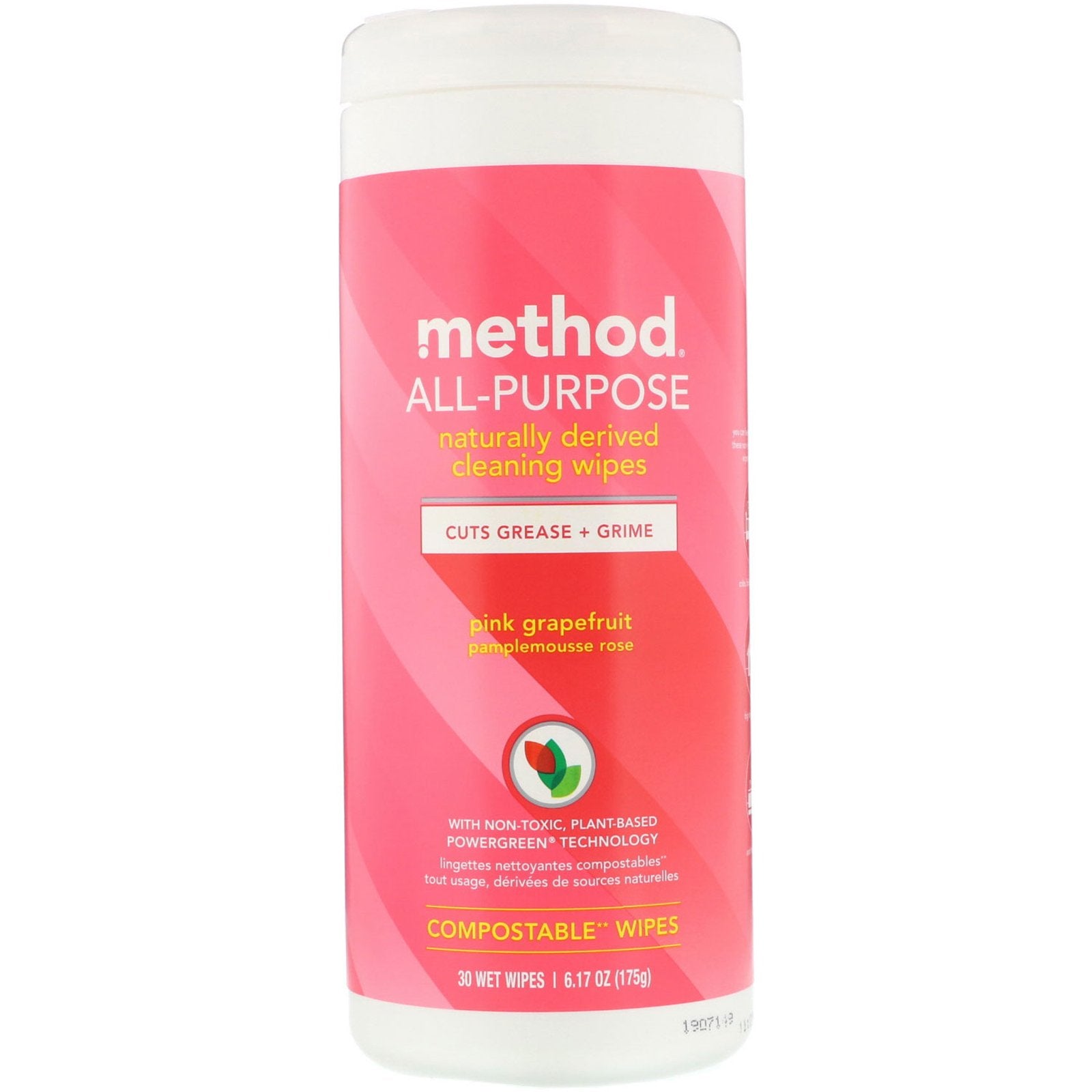 Method All Purpose Cleaner Wipes Pink Grapefruit - 30ct/6pk