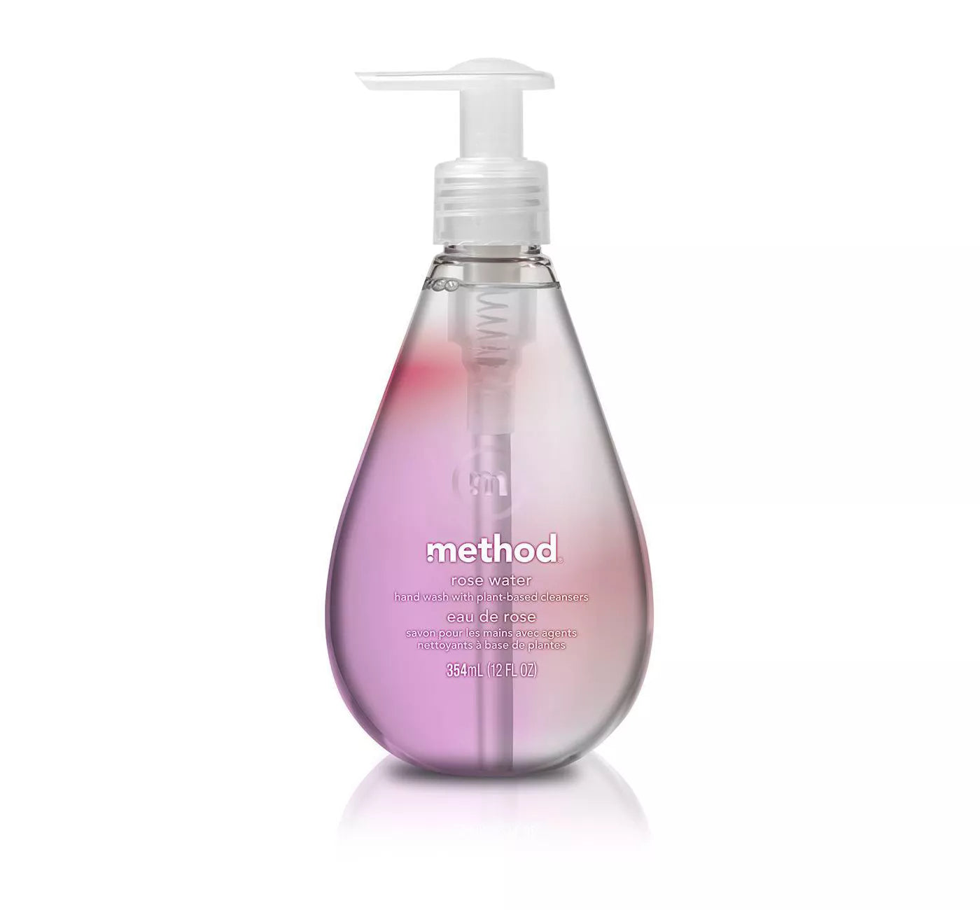 Method Gel Hand Wash Rose Water - 12oz/6pk