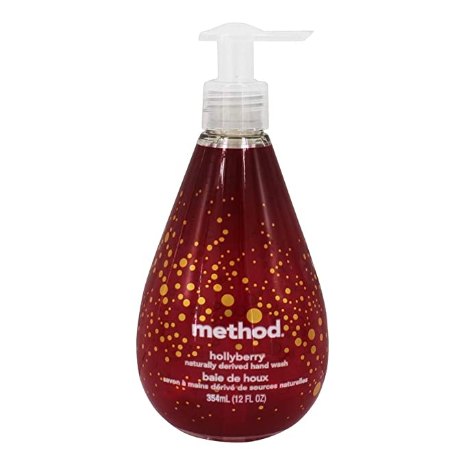 Method Gel Hand Wash Holly Berry - 12oz/6pk