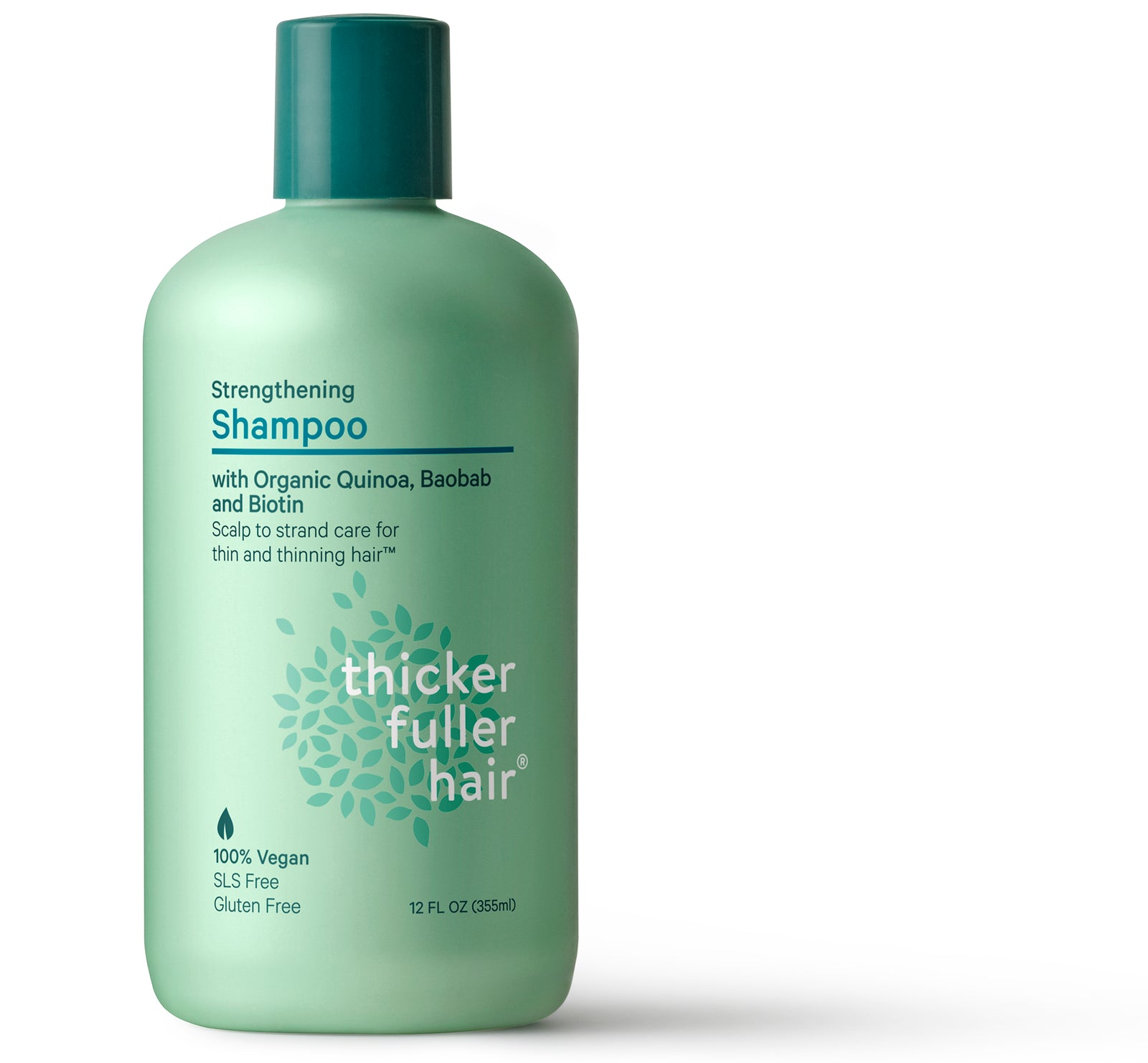 Thicker Fuller Hair Strenghtening Shampoo -12oz/4pk