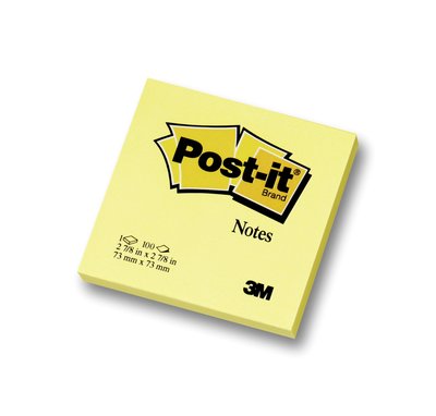 Post-it Notes 100 Sheets Single Display - 1ct/24pk