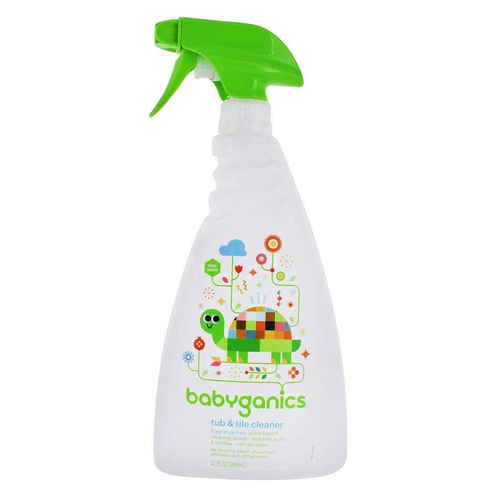 Babyganics Tub and Tile Fragrance Free - 32oz/9pk