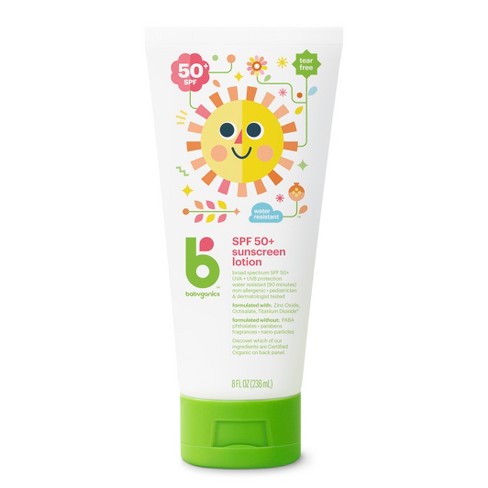 Babyganics Sunscreen Lotion SPF 50 - 8oz/6pk