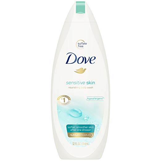 Dove Body Wash Sensitive Skin - 12oz/6pk