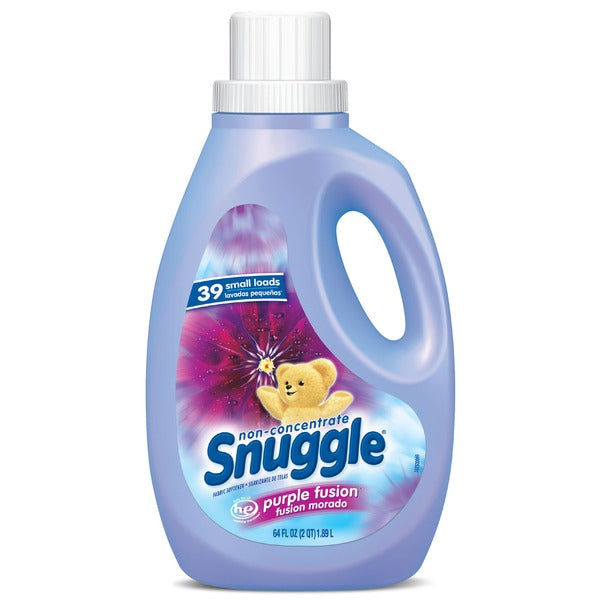 Snuggle Liquid Fabric Softener Non-Concentrate Purple Fusion - 64oz/6pk