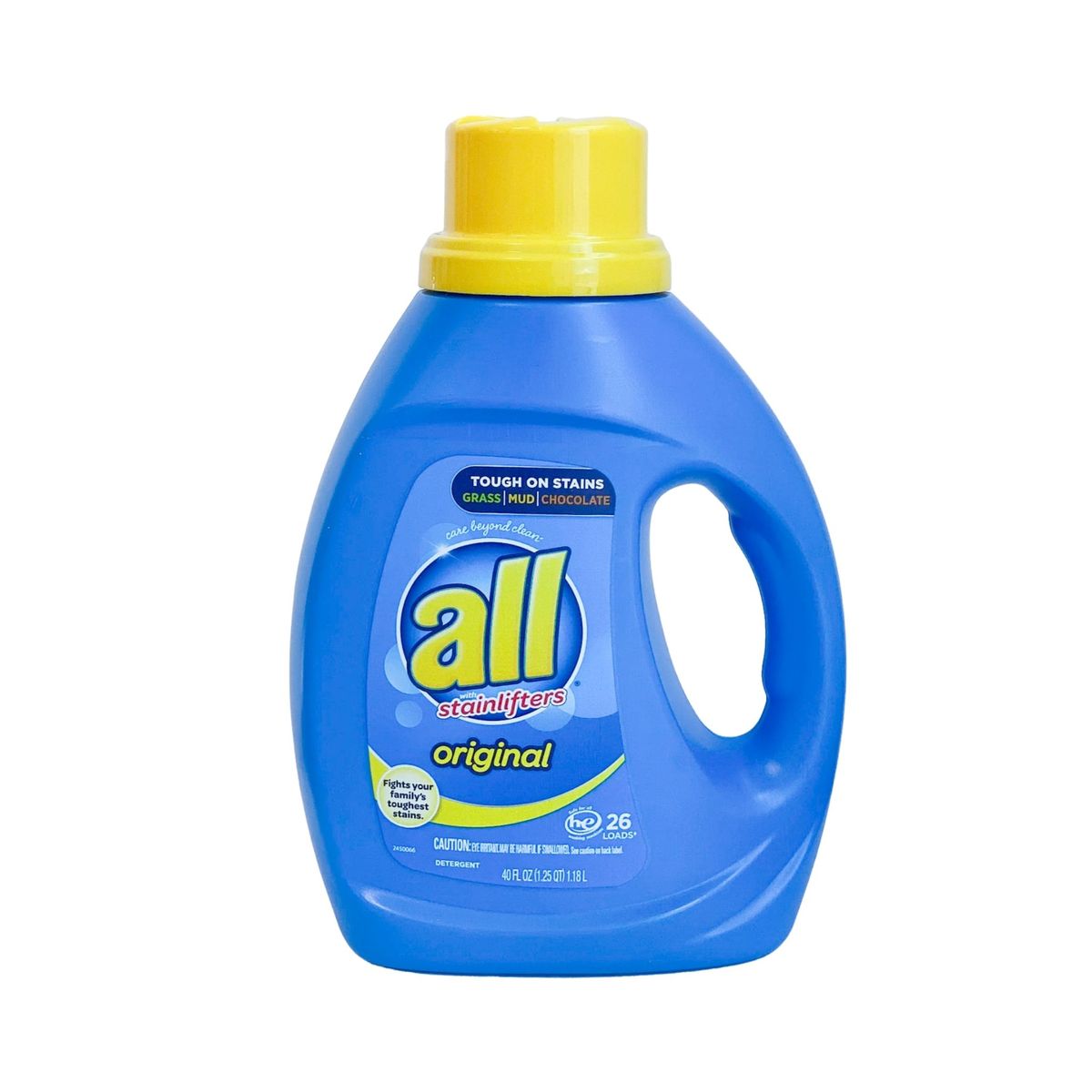 All Ultra Liquid Detergent Stain Lifter Original -40oz/6pk