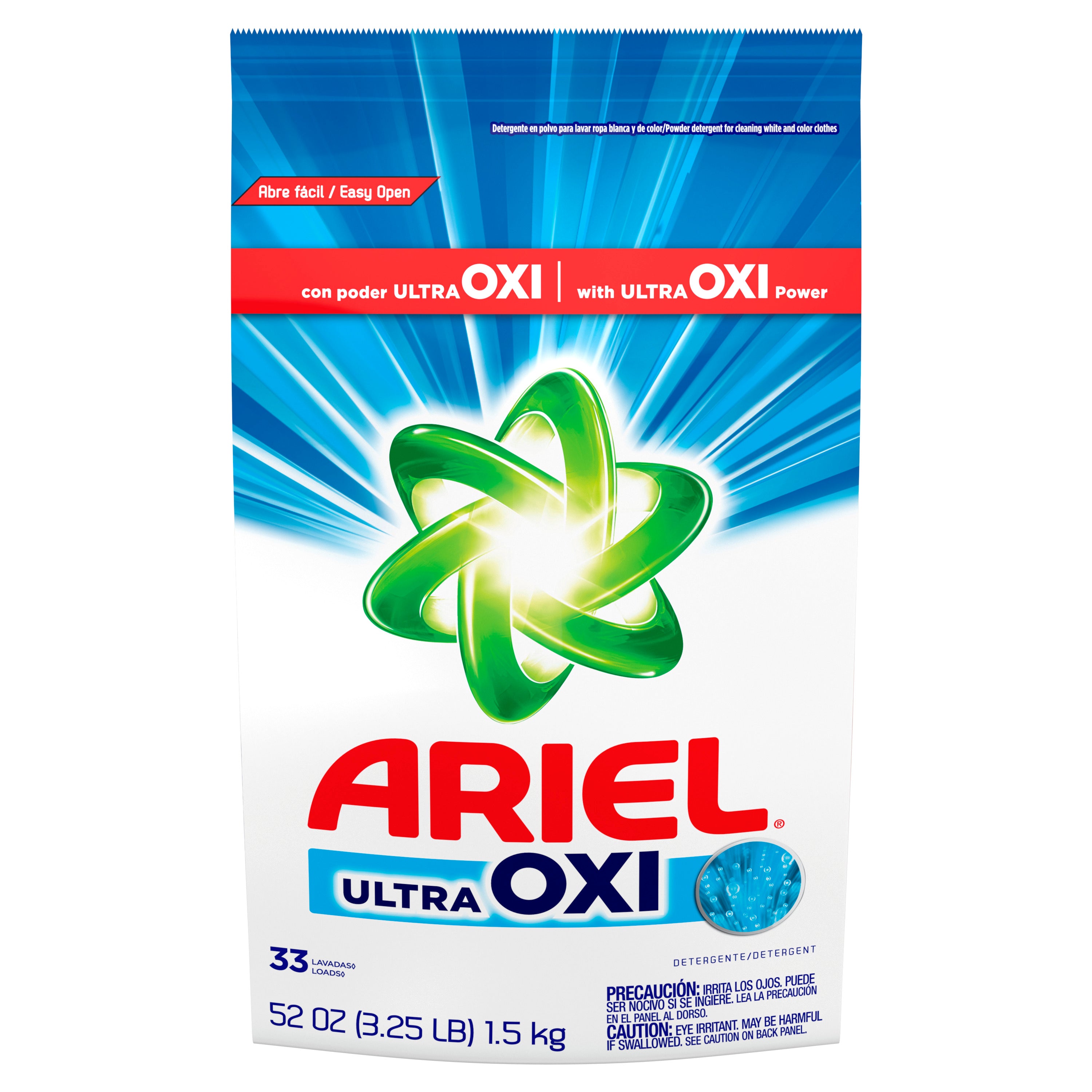 Ariel Powder Laundry Detergent w/ Ultra Oxi  - 52oz/6pk