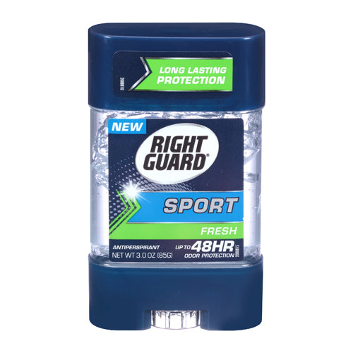 Right Guard Sport Clear Gel Anti-Perspirant Fresh - 3oz/12pk